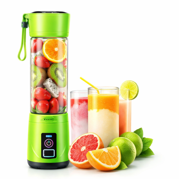 Portable Electric Citrus Juicer Blender - 1 Pc Green